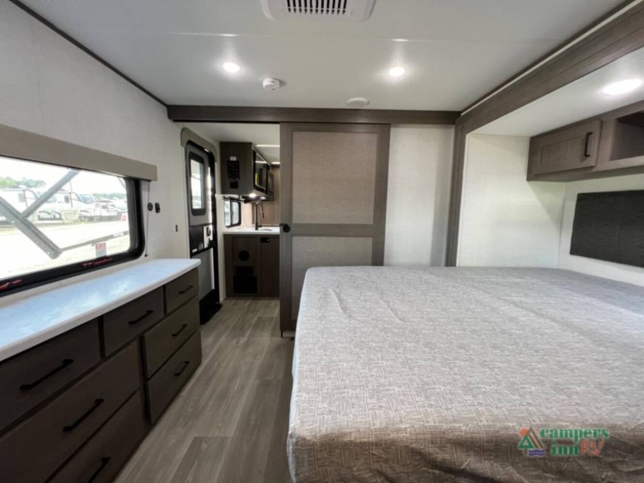 A photo of this 2026 Grand Design Transcend Xplor 335BHT
