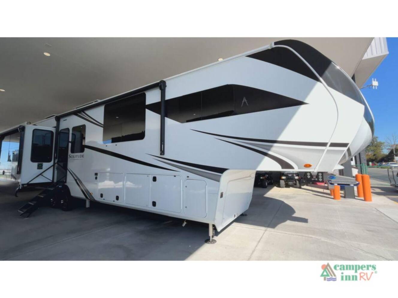 A photo of this 2026 Grand Design Solitude 388MBS