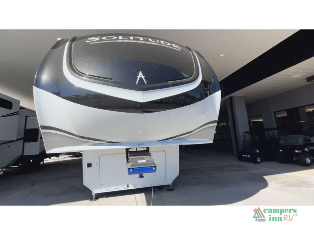 A photo of this 2026 Grand Design Solitude 388MBS