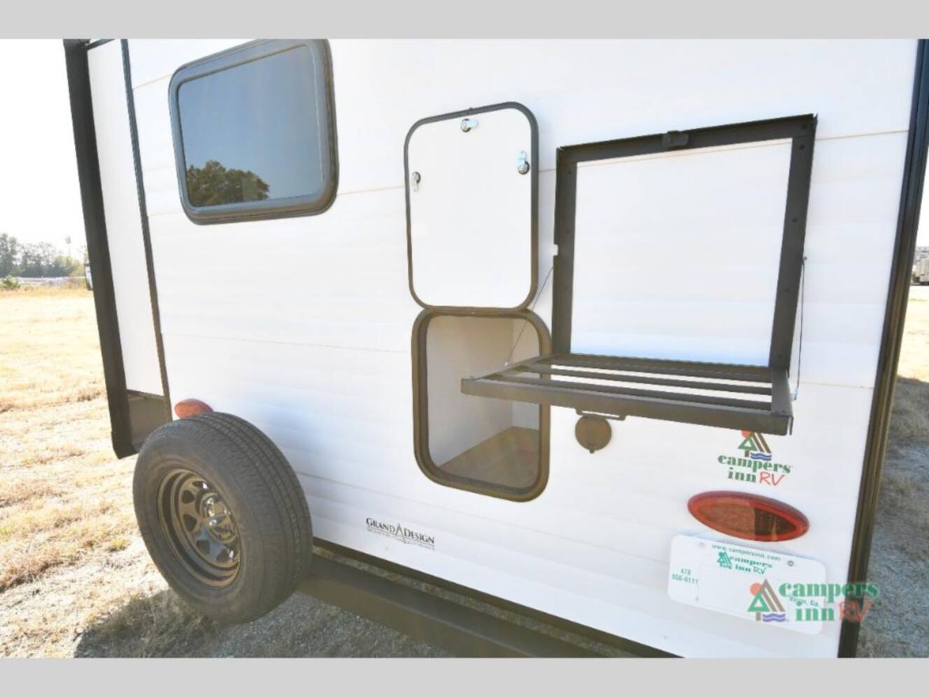 A photo of this 2026 Grand Design Transcend Xplor 335BHT