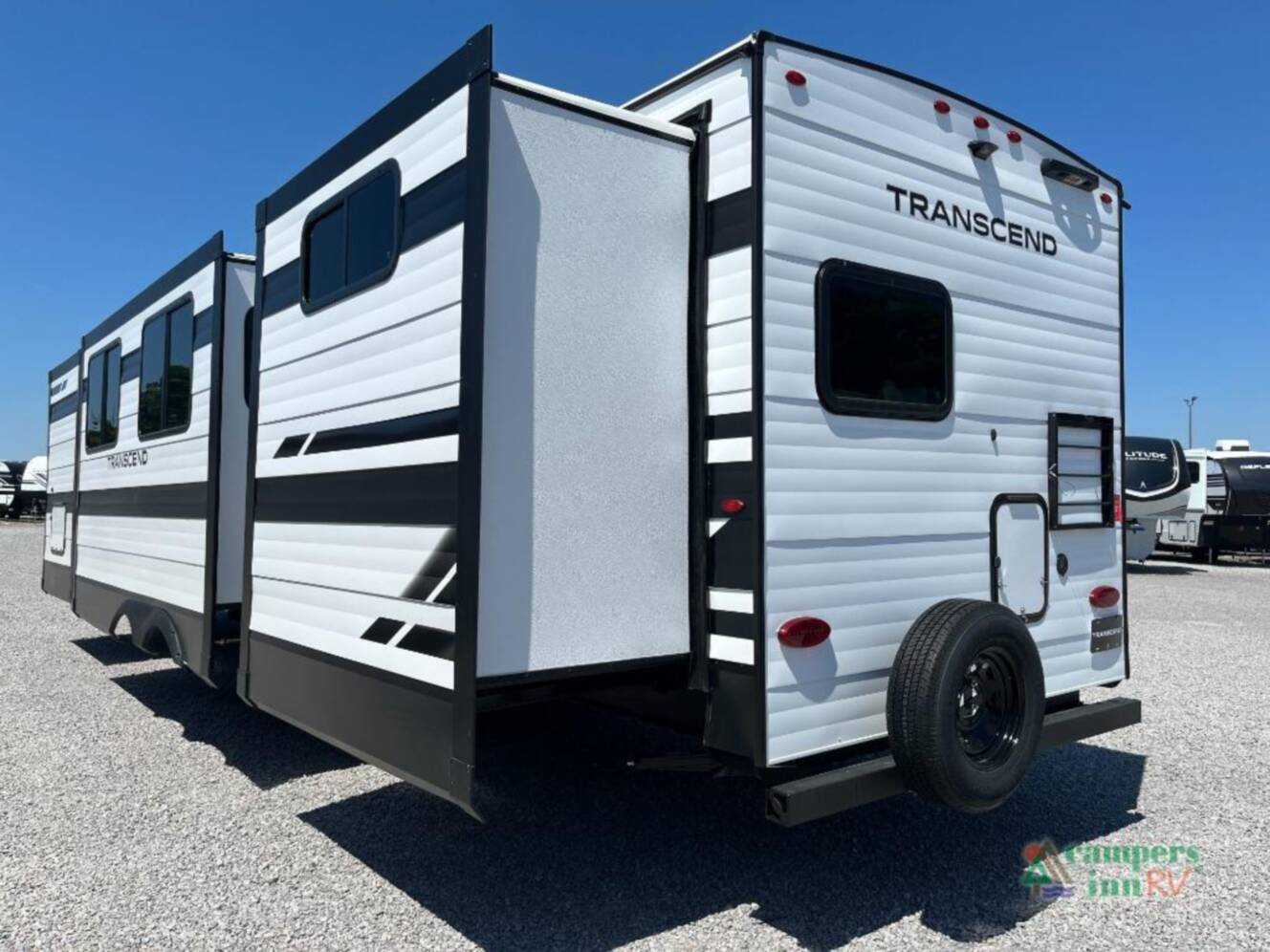 A photo of this 2026 Grand Design Transcend Xplor 335BHT