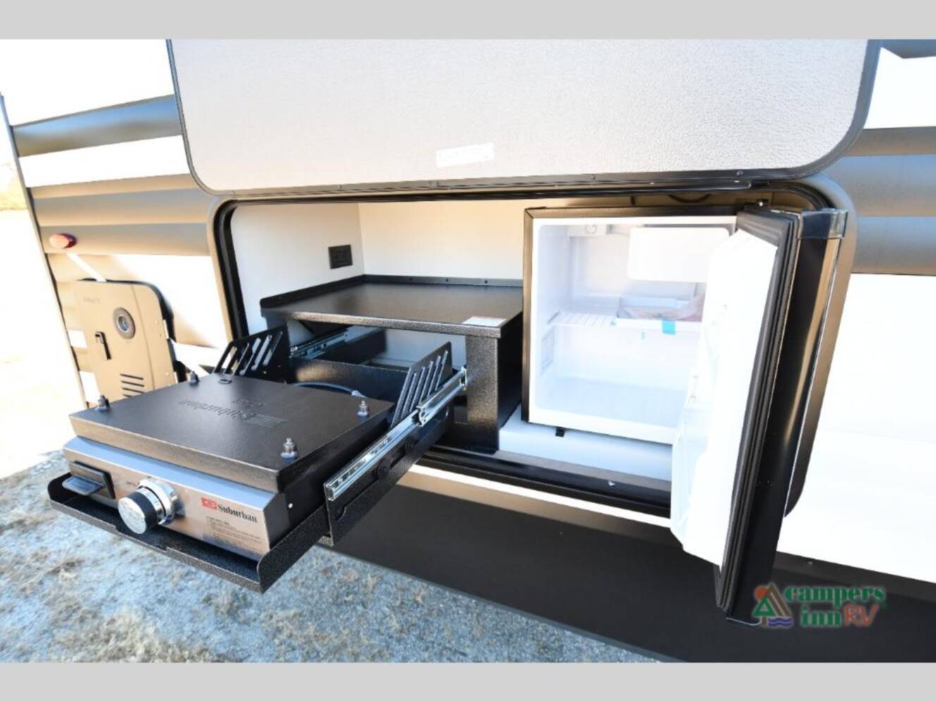 A photo of this 2026 Grand Design Transcend Xplor 335BHT