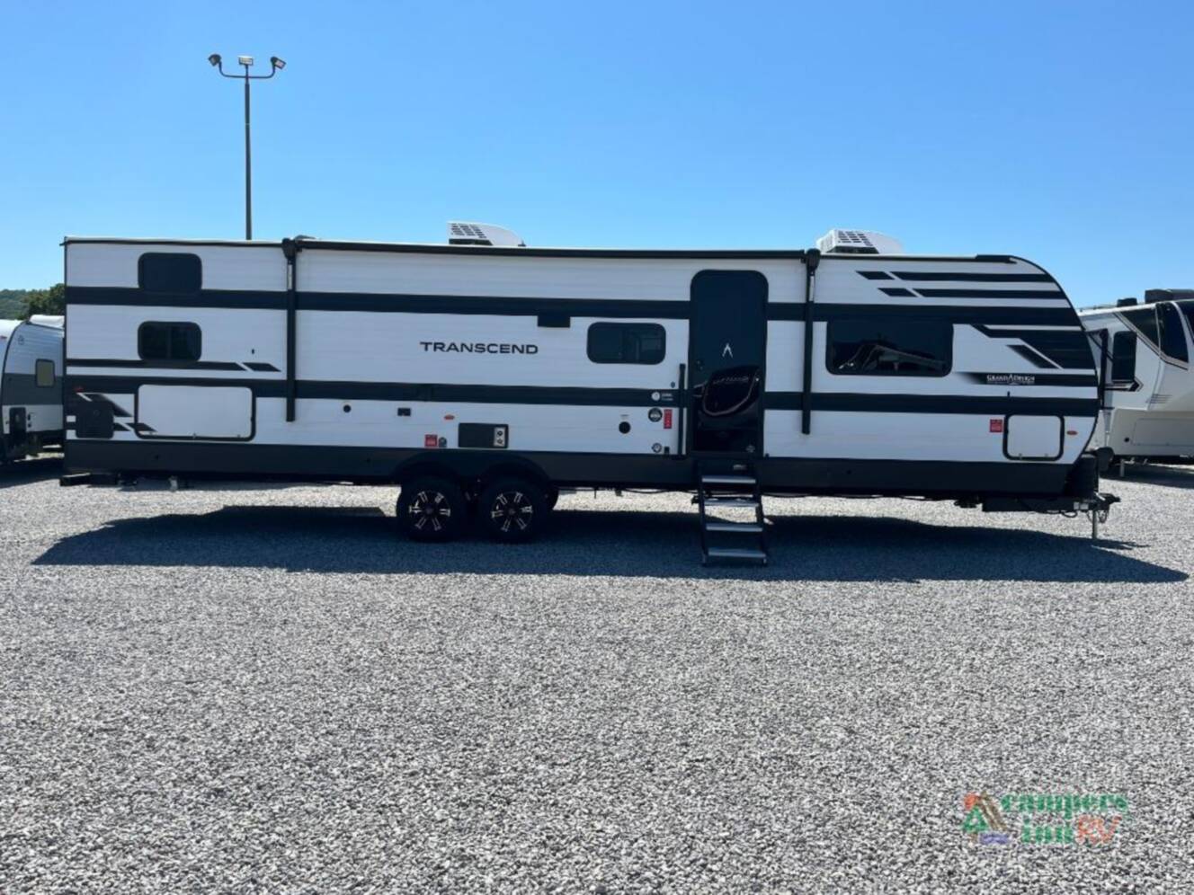 A photo of this 2026 Grand Design Transcend Xplor 335BHT
