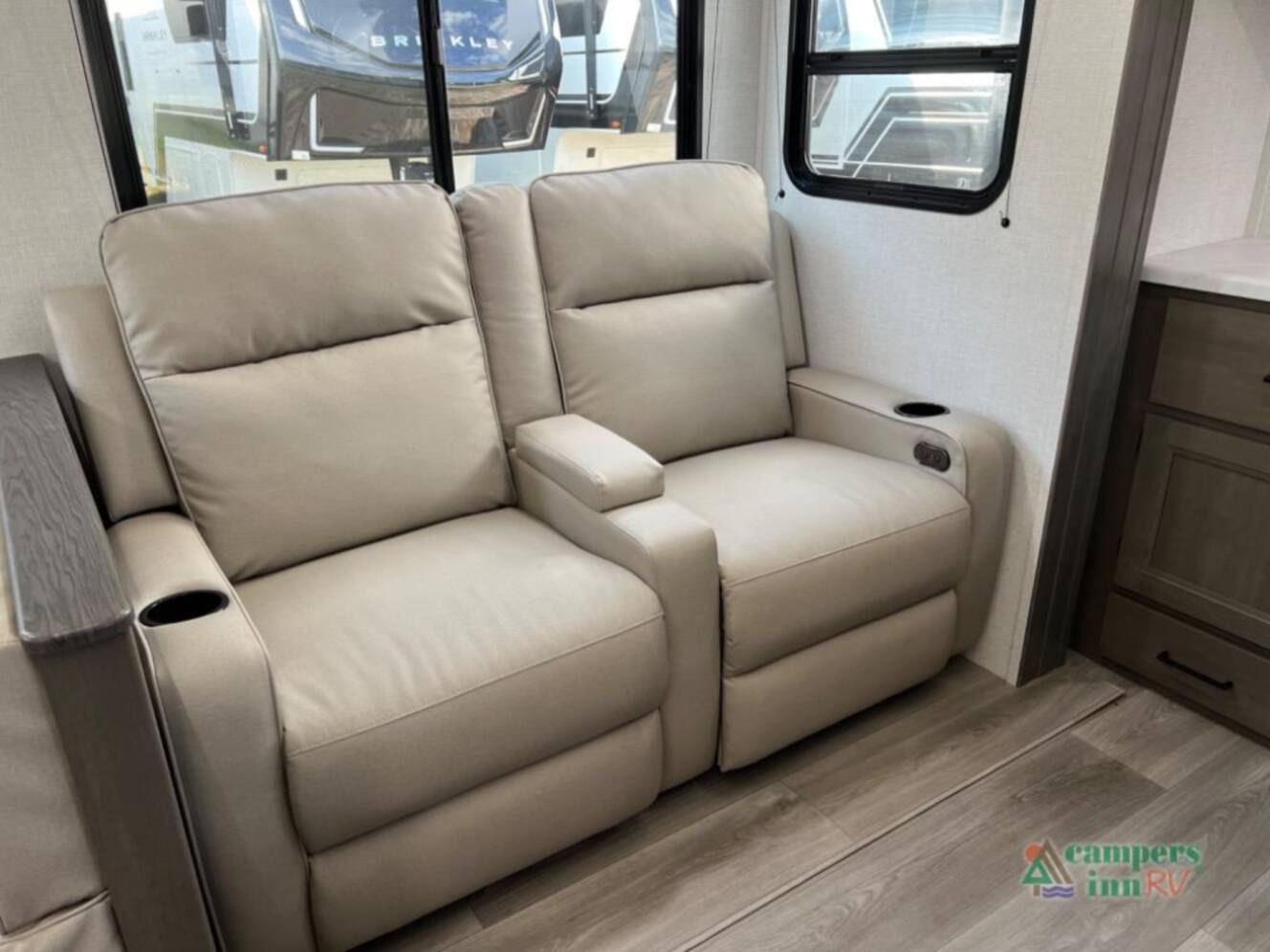 A photo of this 2026 Grand Design Transcend Xplor 335BHT