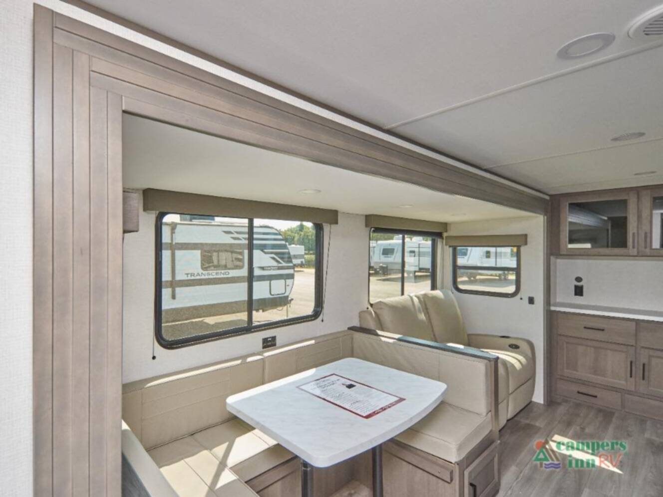 A photo of this 2026 Grand Design TRANSCEND 325BHT