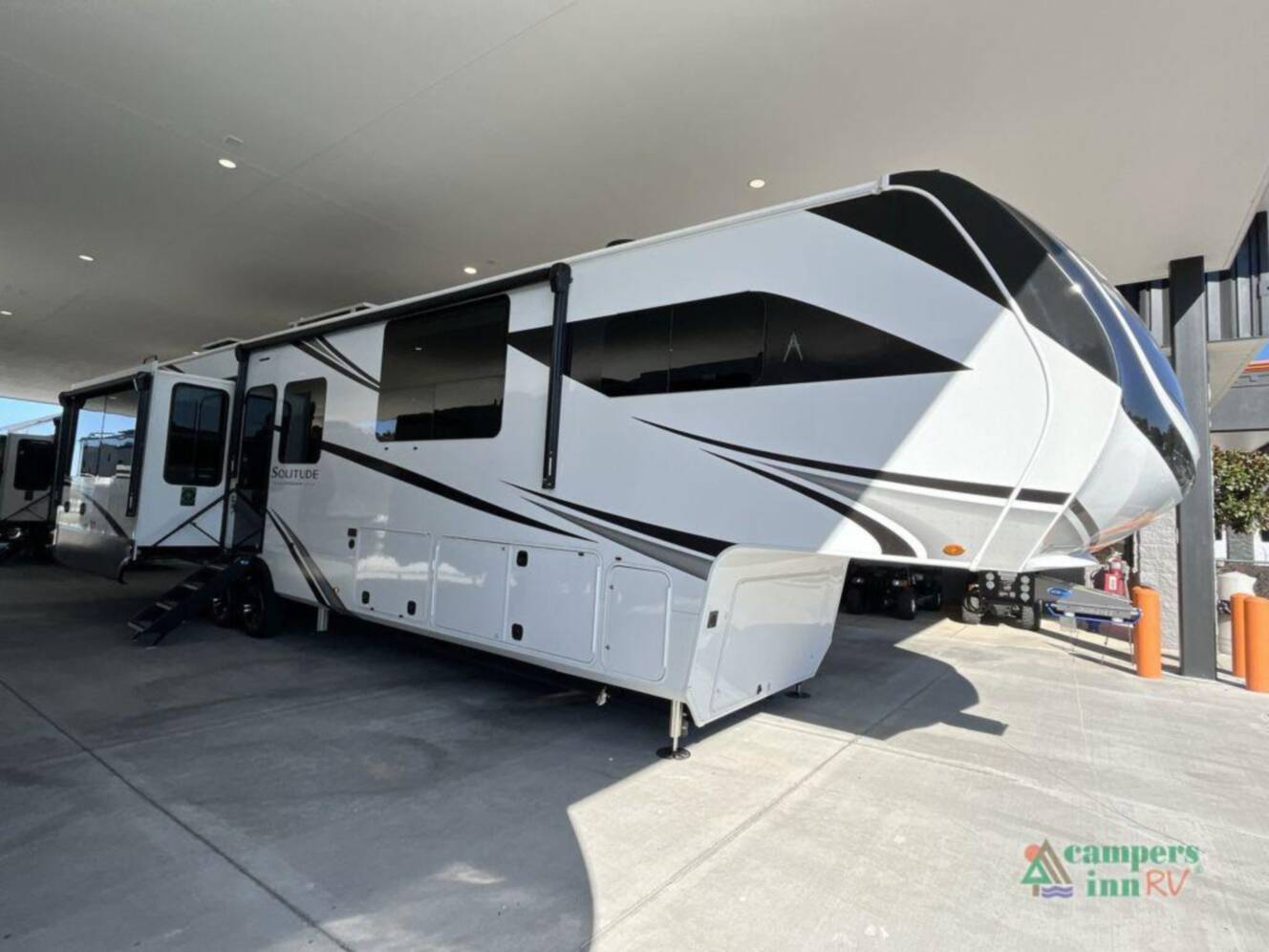 A photo of this 2026 Grand Design Solitude 388MBS