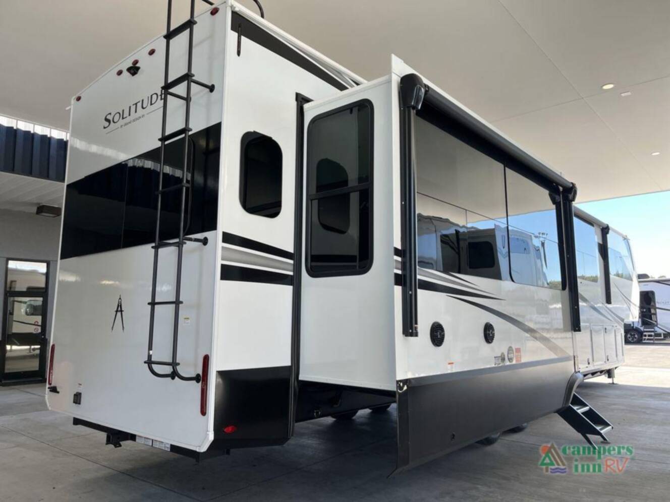 A photo of this 2026 Grand Design Solitude 388MBS