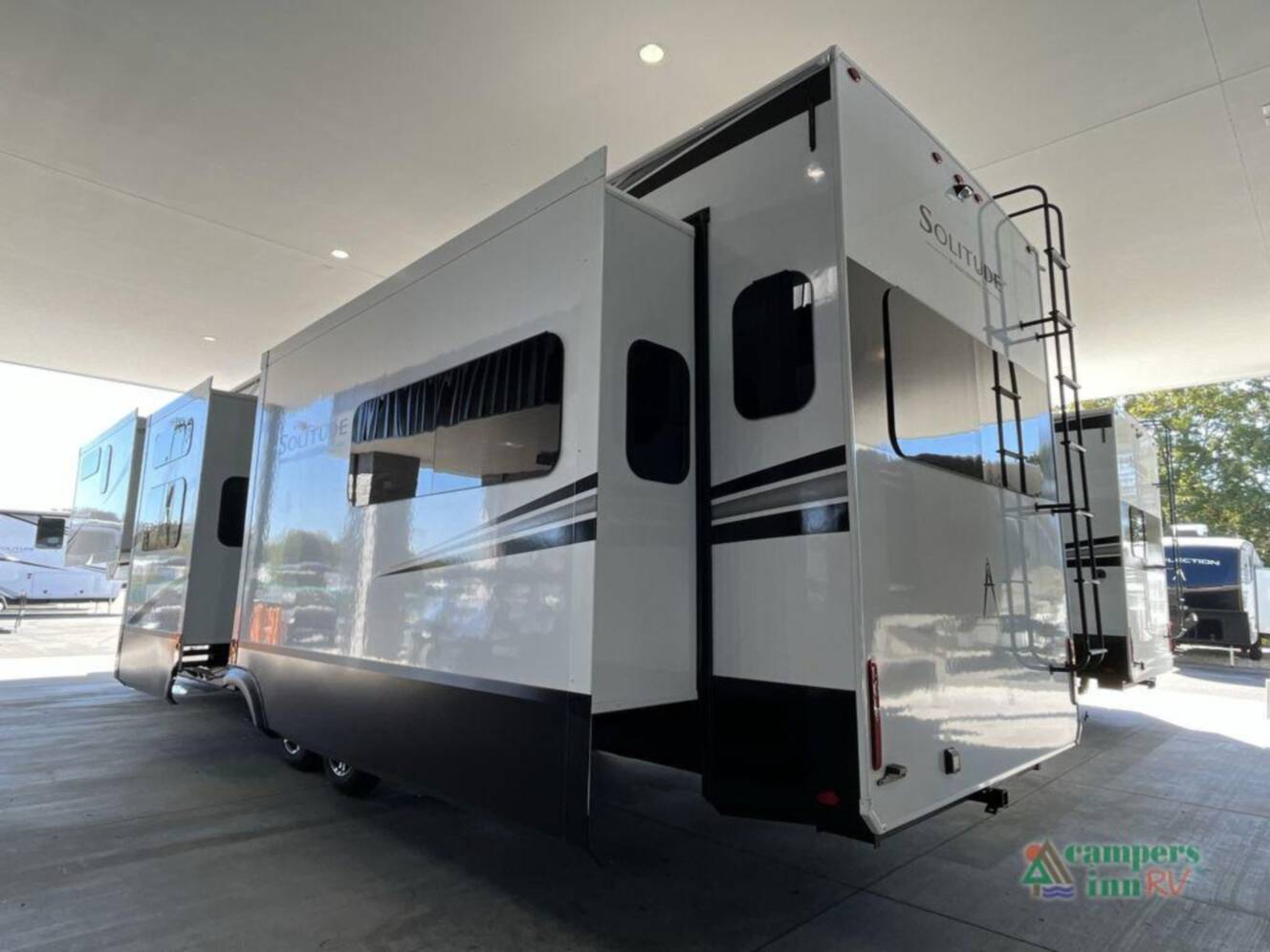 A photo of this 2026 Grand Design Solitude 388MBS
