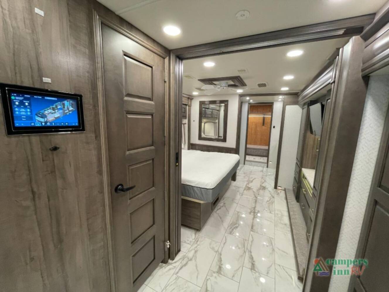 A photo of this 2024 Entegra Coach Cornerstone 45D