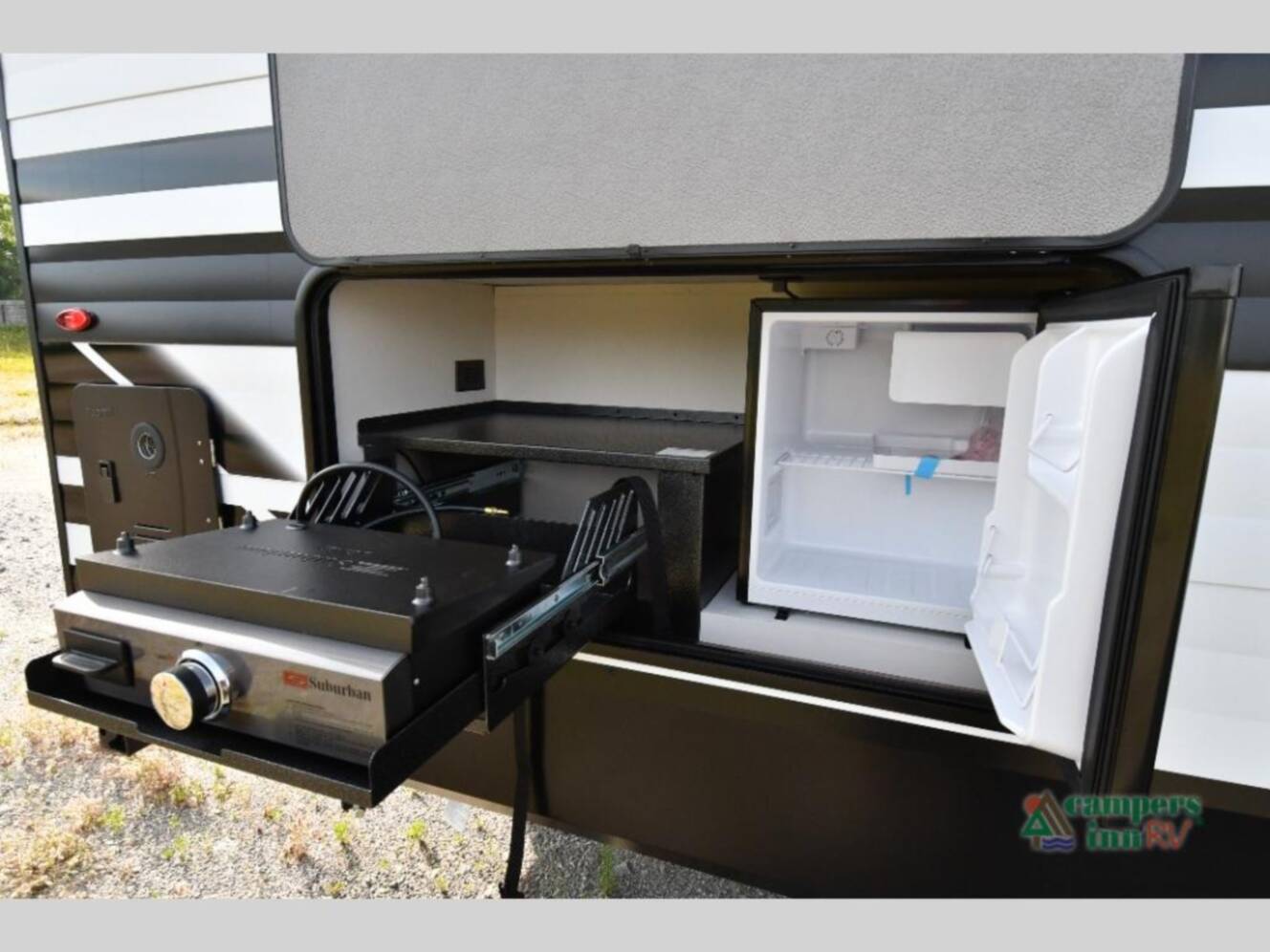A photo of this 2026 Grand Design Transcend Xplor 335BHT