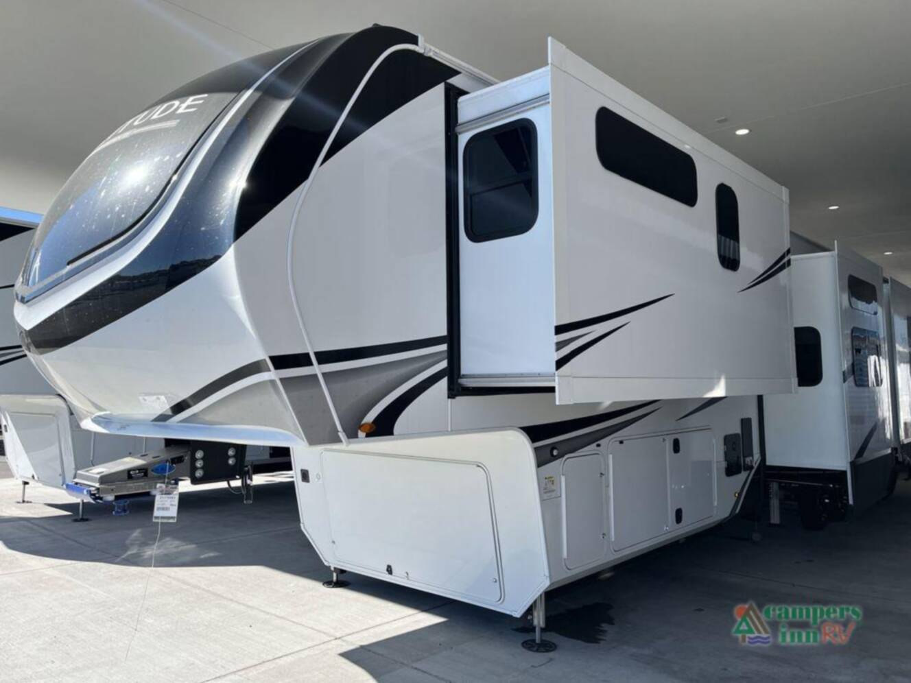 A photo of this 2026 Grand Design Solitude 388MBS