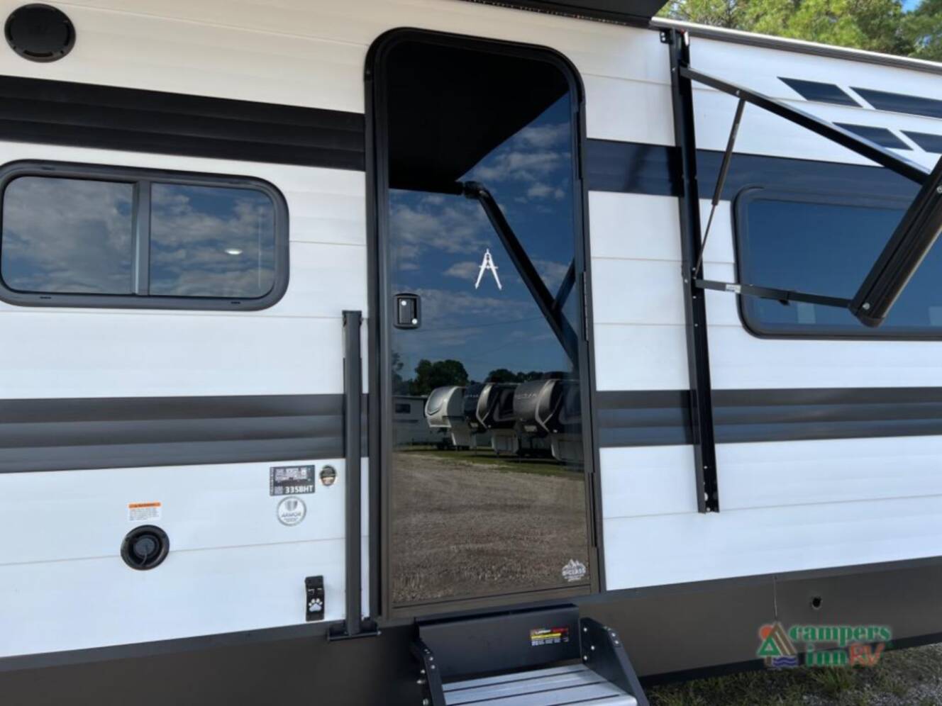 A photo of this 2026 Grand Design Transcend Xplor 335BHT