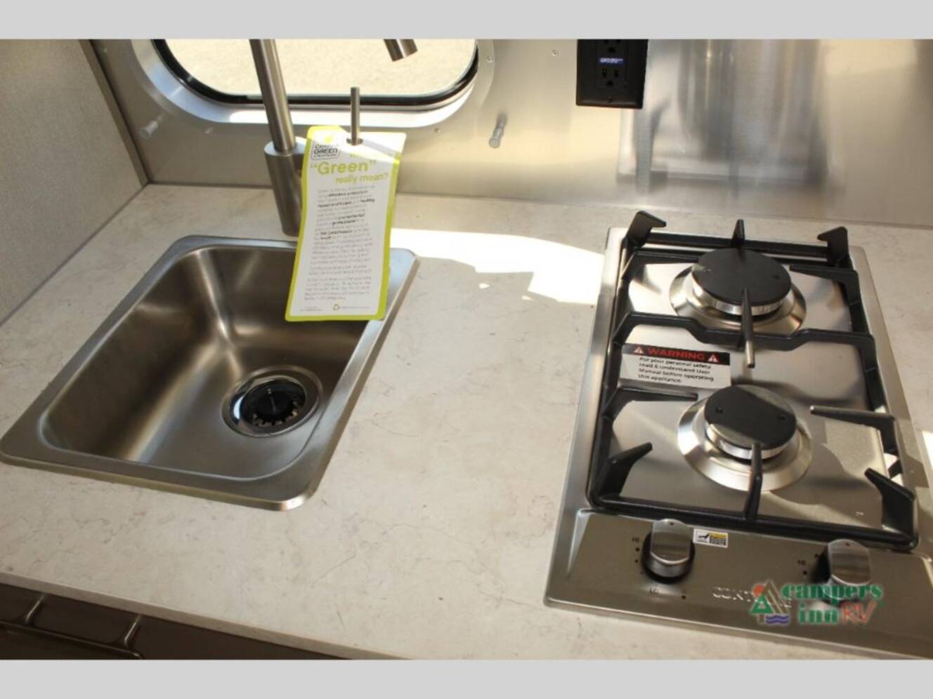 A photo of this 2026 Airstream Caravel 16RB