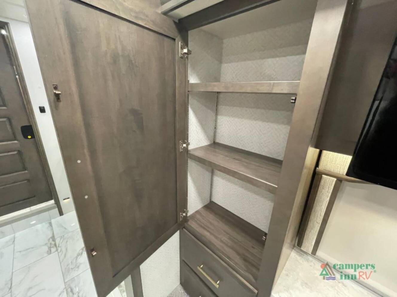 A photo of this 2024 Entegra Coach Cornerstone 45D