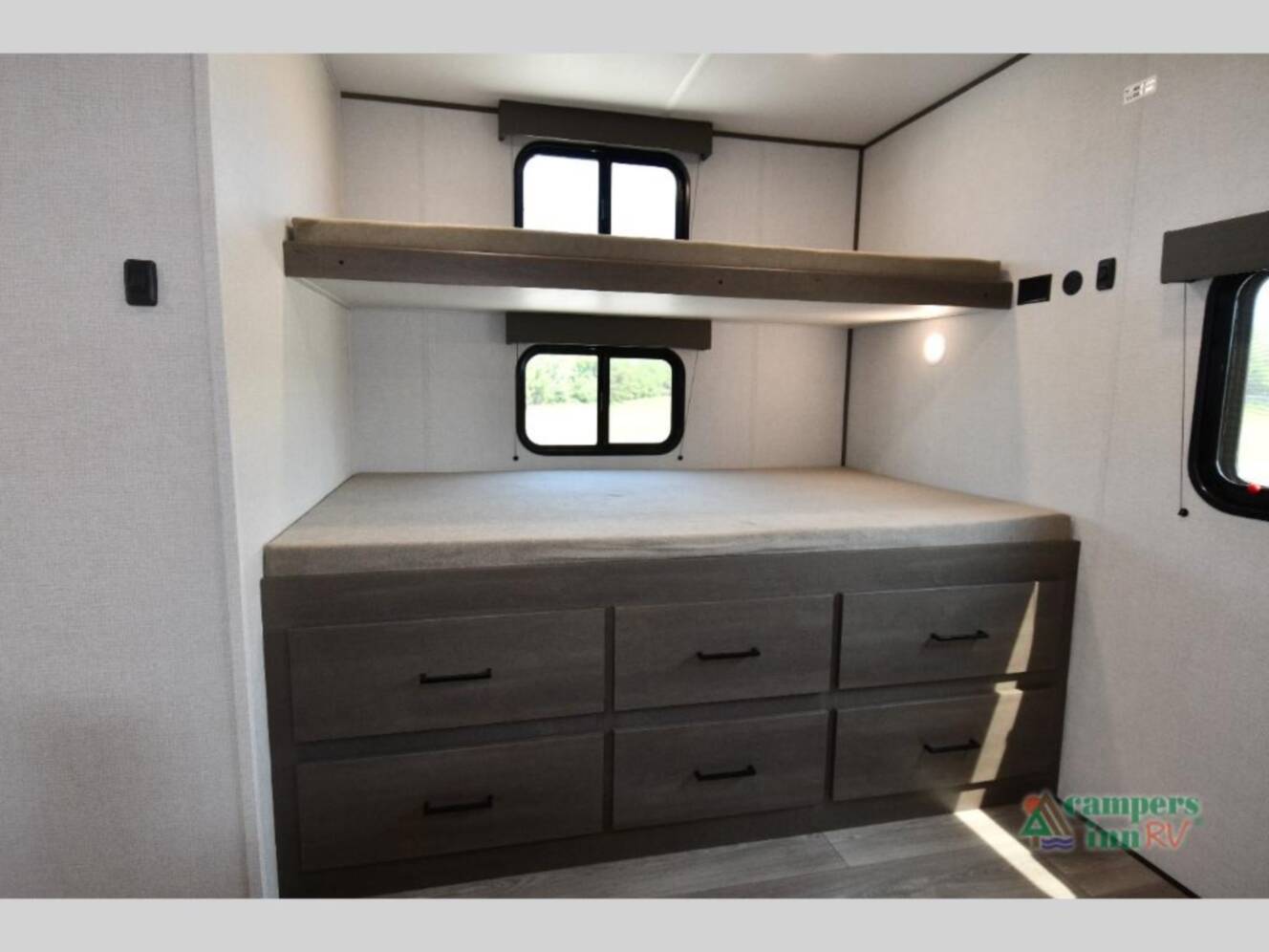 A photo of this 2026 Grand Design Transcend Xplor 325BHT