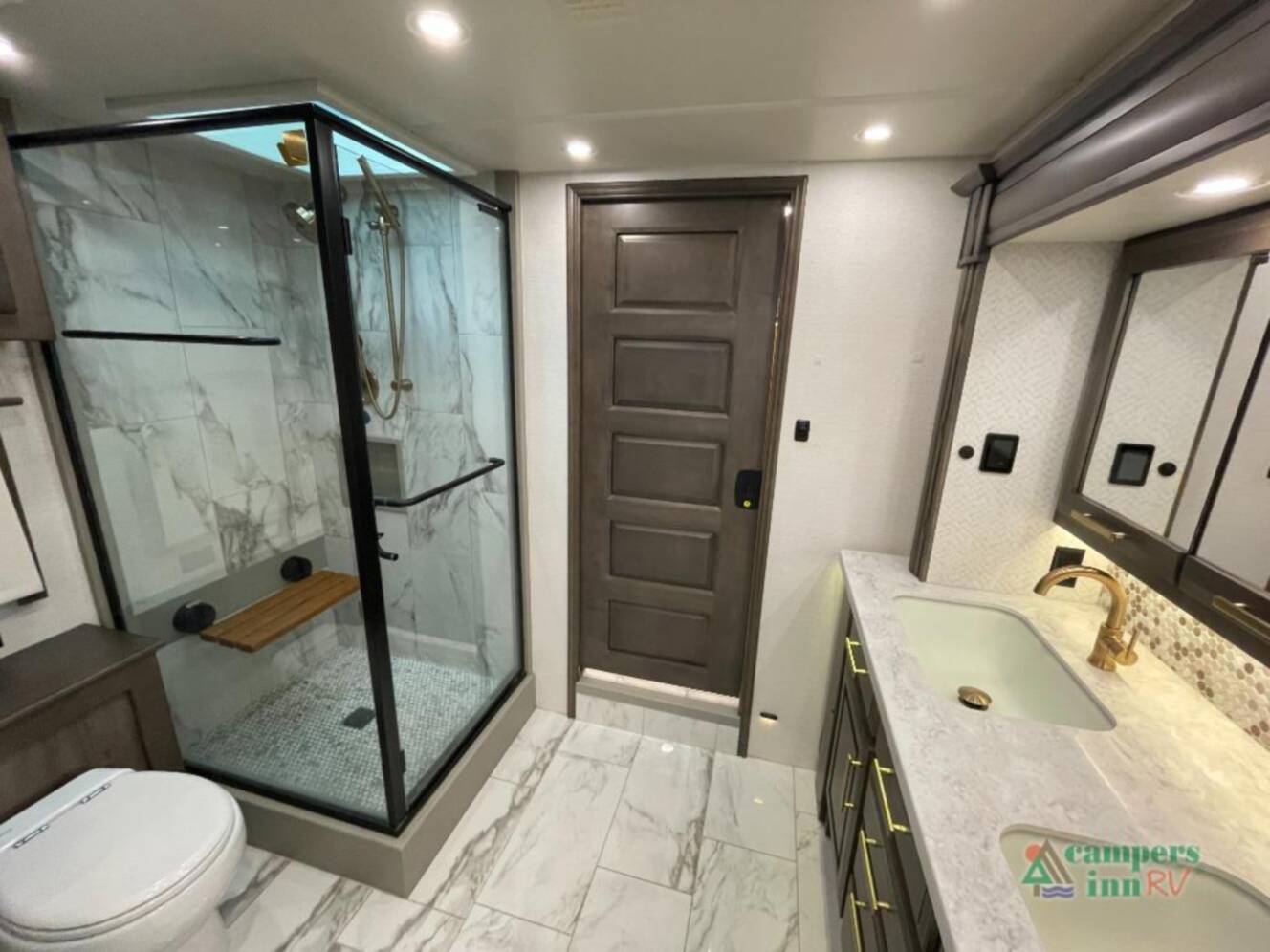 A photo of this 2024 Entegra Coach Cornerstone 45D
