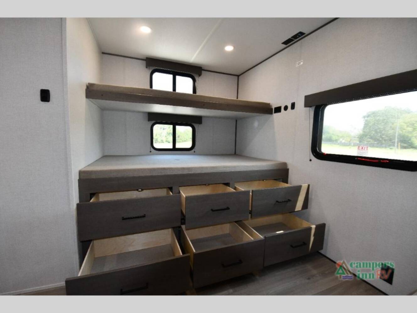 A photo of this 2026 Grand Design Transcend Xplor 325BHT