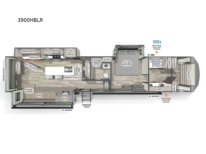 2026 Forest River Rv Sandpiper 3900HBLR in duluth MN