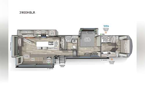 2026 Forest River Rv Sandpiper 3900HBLR in duluth MN