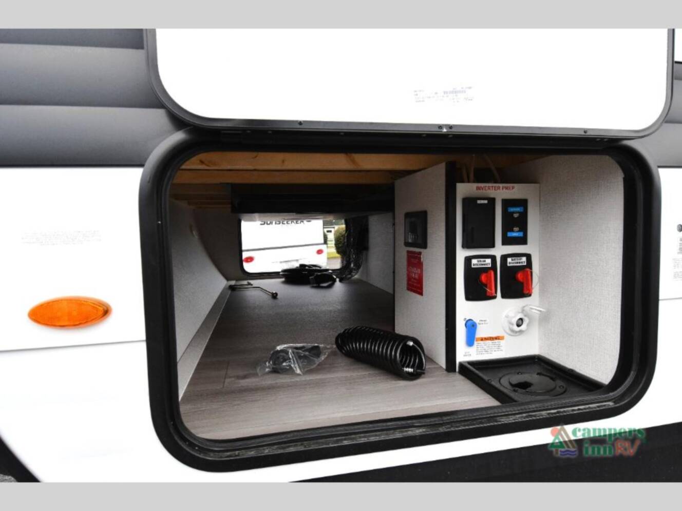 A photo of this 2026 Grand Design Transcend Xplor 325BHT