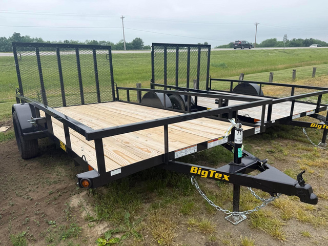 2026 BIG TEX TRAILERS 35SA- 77"X 12' BK4RG (471160) Utility Trailer - in Frankfort, OH