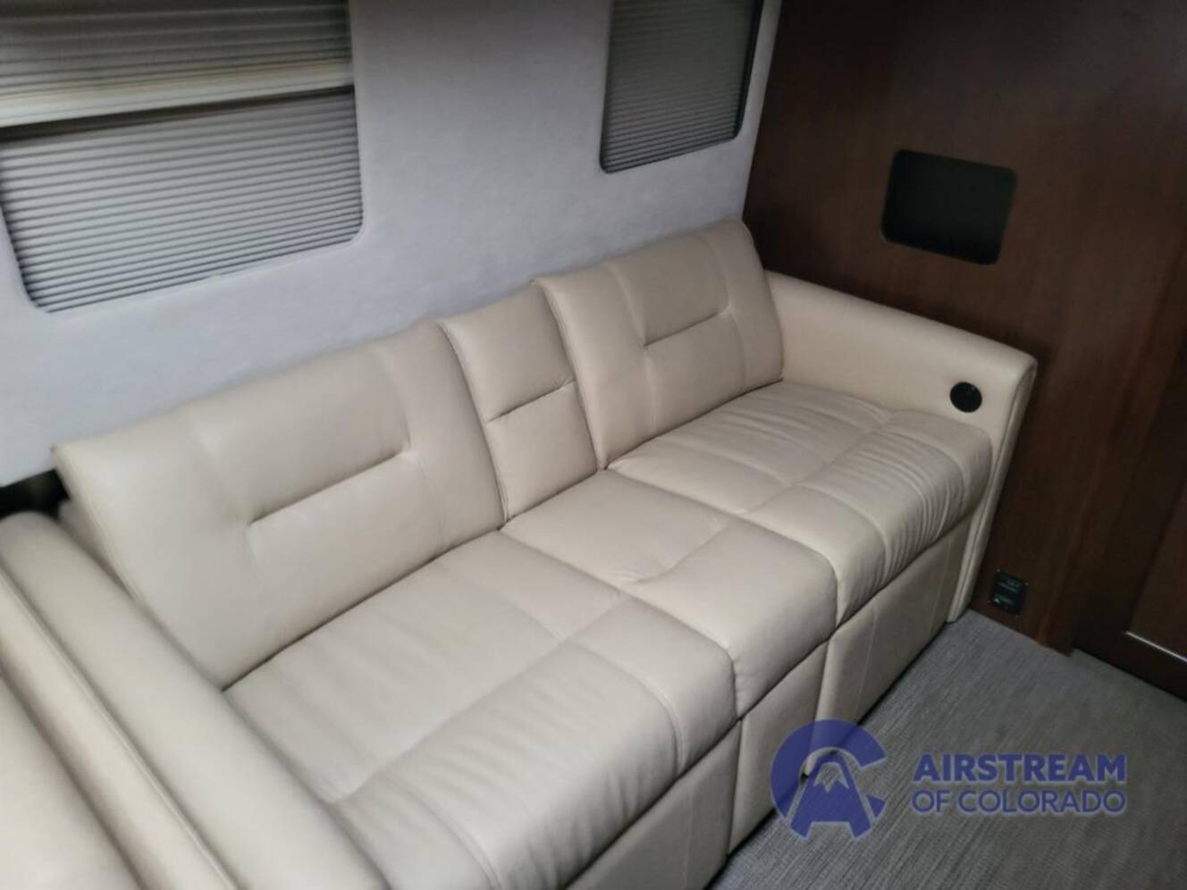 A photo of this 2019 Airstream Classic 33FB Twin