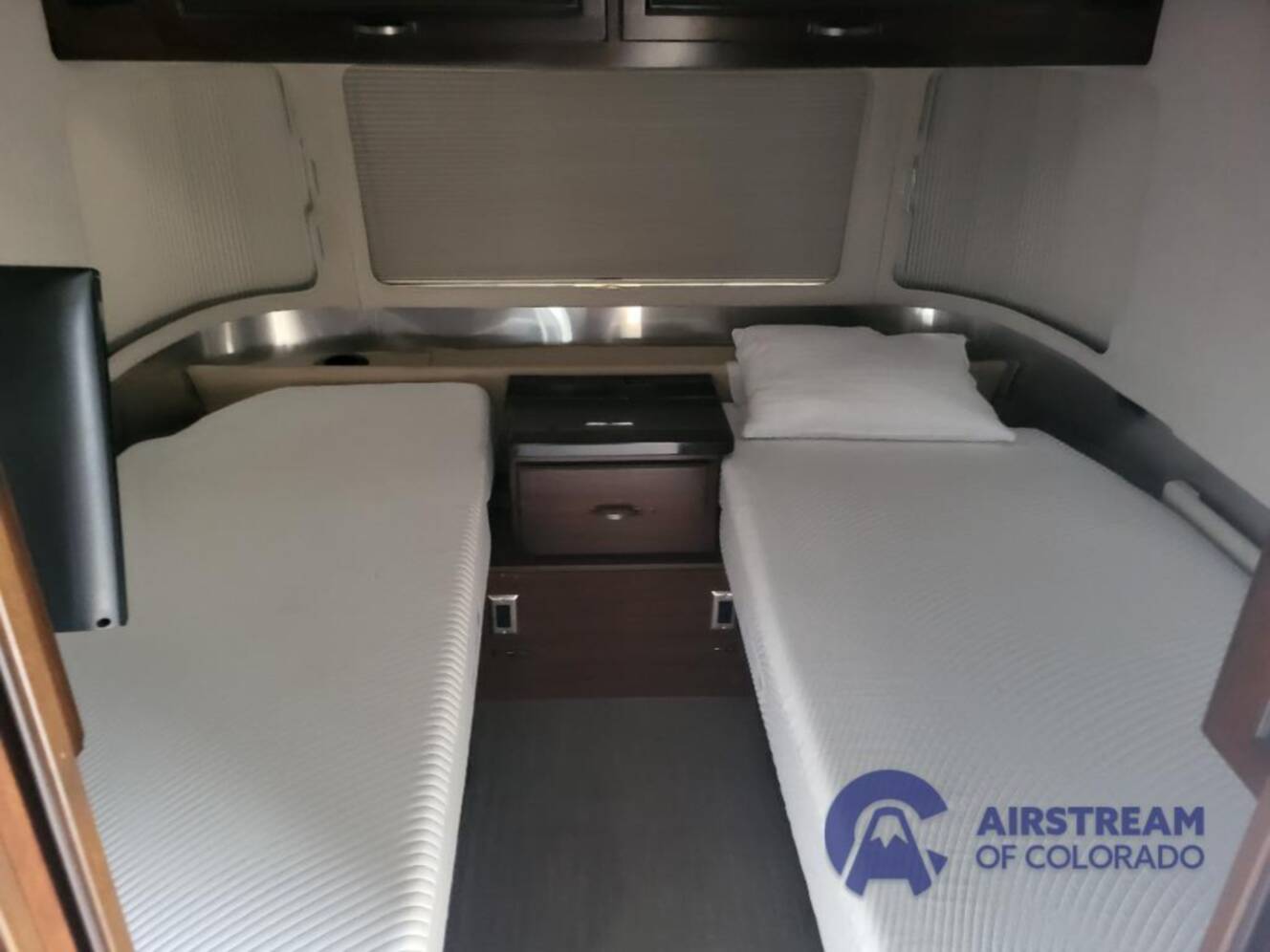 A photo of this 2019 Airstream Classic 33FB Twin