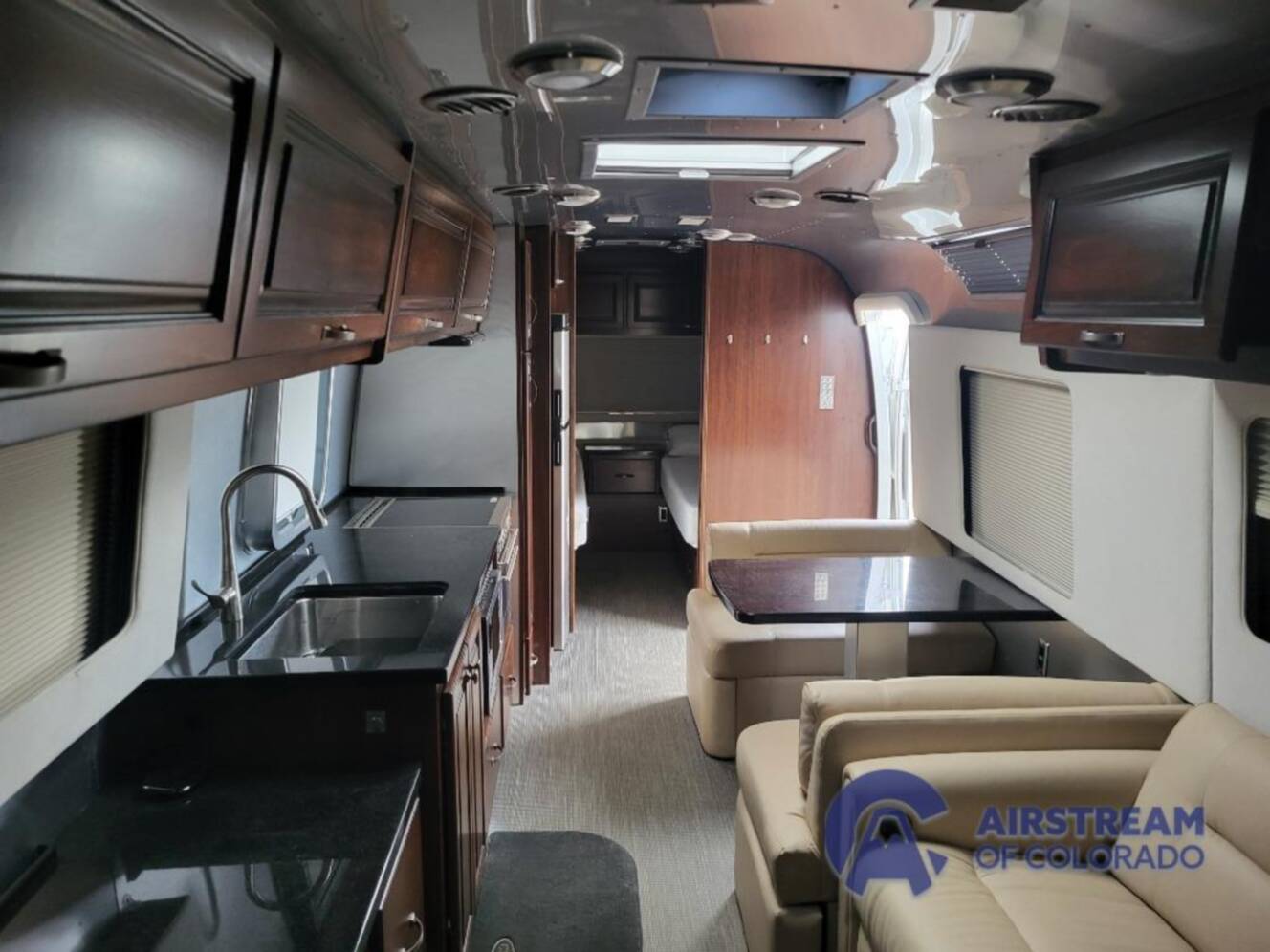 A photo of this 2019 Airstream Classic 33FB Twin
