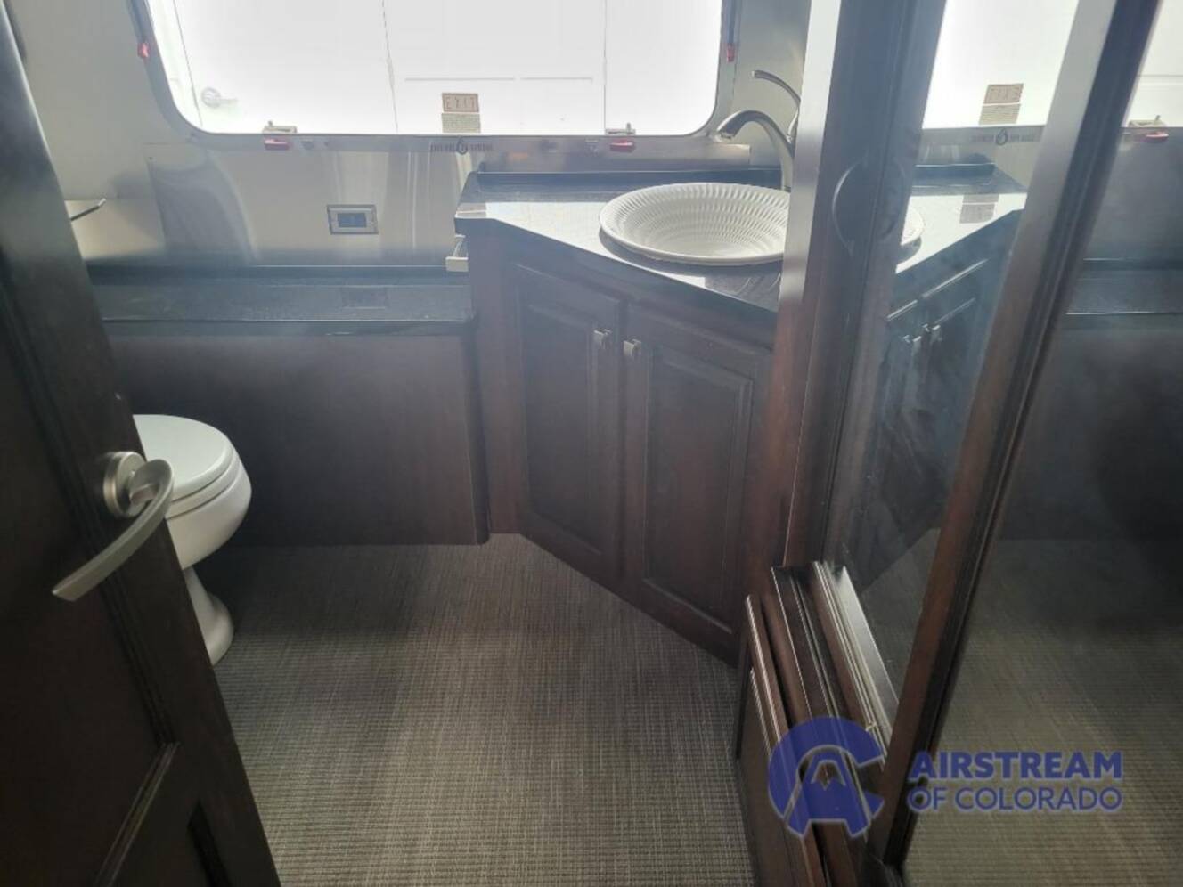 A photo of this 2019 Airstream Classic 33FB Twin