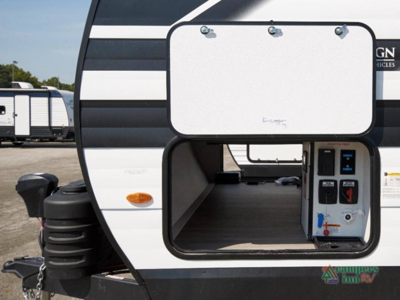 A photo of this 2026 Grand Design TRANSCEND 325BHT