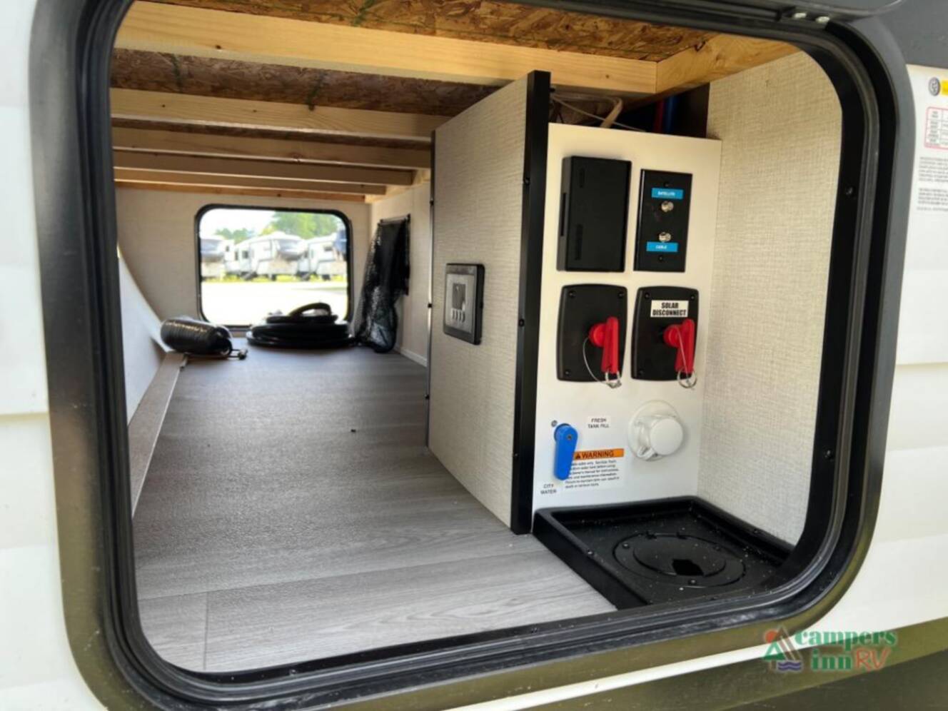 A photo of this 2026 Grand Design Transcend Xplor 335BHT