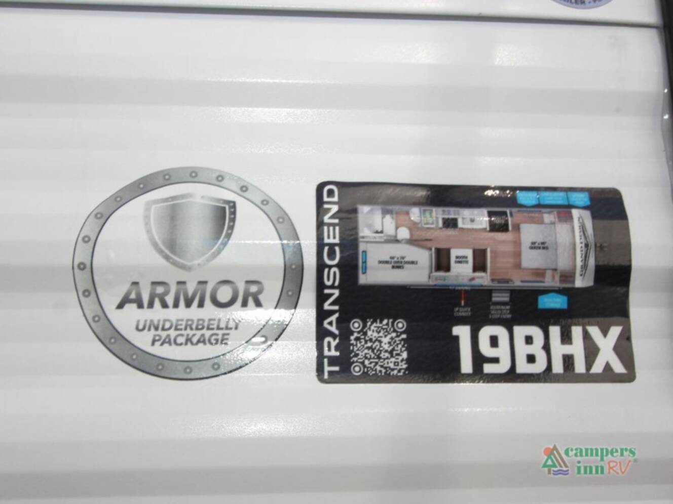 A photo of this 2026 Grand Design Transcend Xplor 19BHX