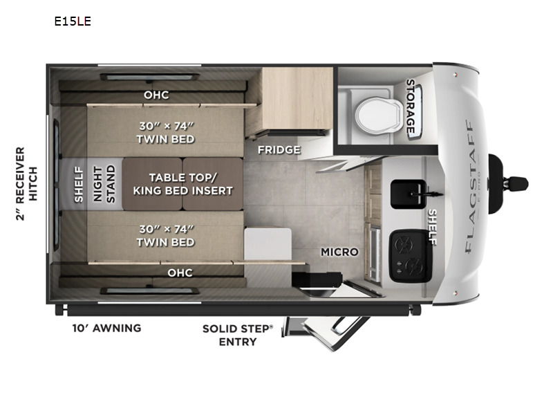 2026 Forest River Rv Flagstaff E-Pro E15LE in smyrna DE