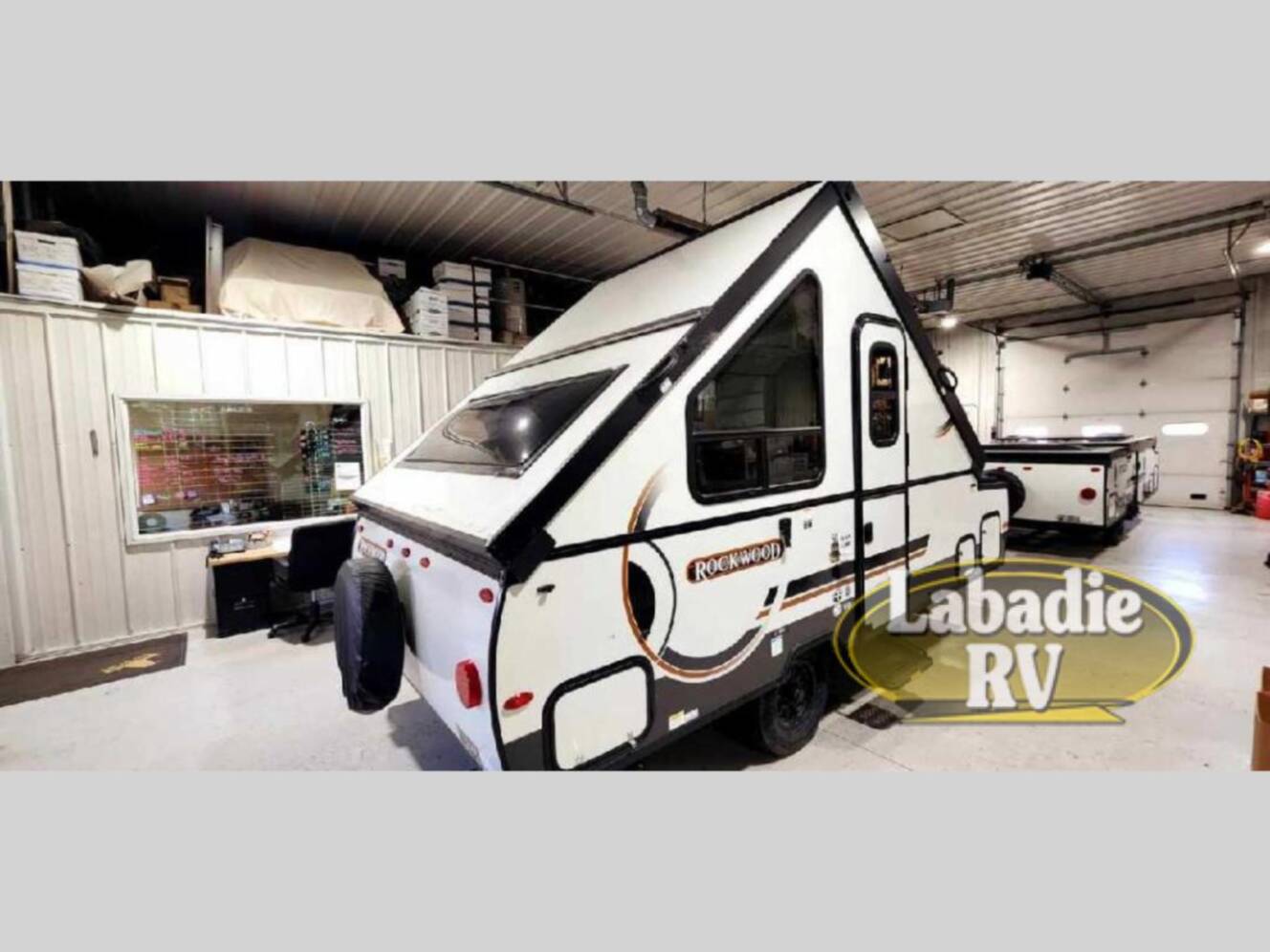 A photo of this 2025 Forest River Rv Rockwood Hard Side Series A122S
