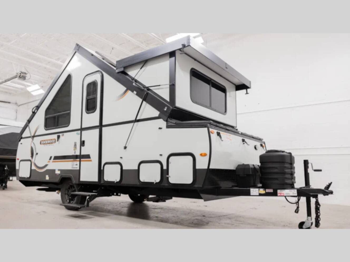 A photo of this 2025 Forest River Rv Rockwood Hard Side High Wall Series A101RB