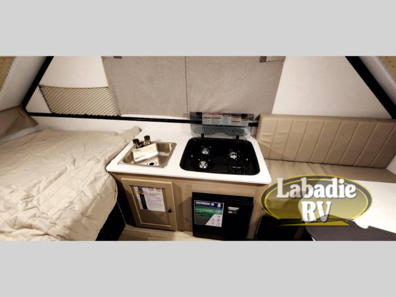 A photo of this 2025 Forest River Rv Rockwood Hard Side Series A122S