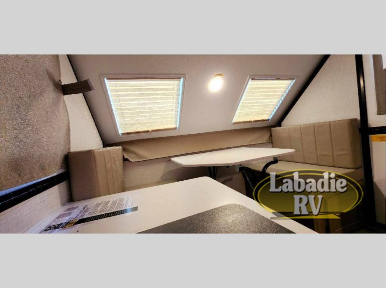 A photo of this 2025 Forest River Rv Rockwood Hard Side High Wall Series A101RB