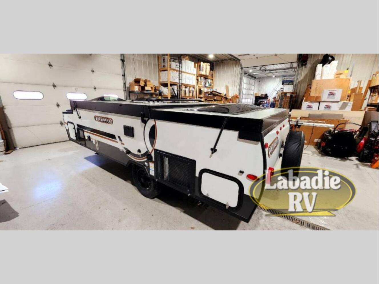 A photo of this 2025 Forest River Rv Rockwood Hard Side Series A122S