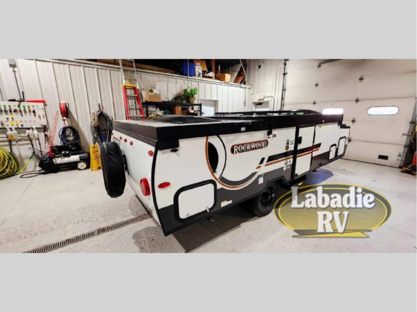 A photo of this 2025 Forest River Rv Rockwood Hard Side Series A122S