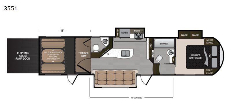 2020 Dutchmen Rv Triton 3551 in georgetown TX
