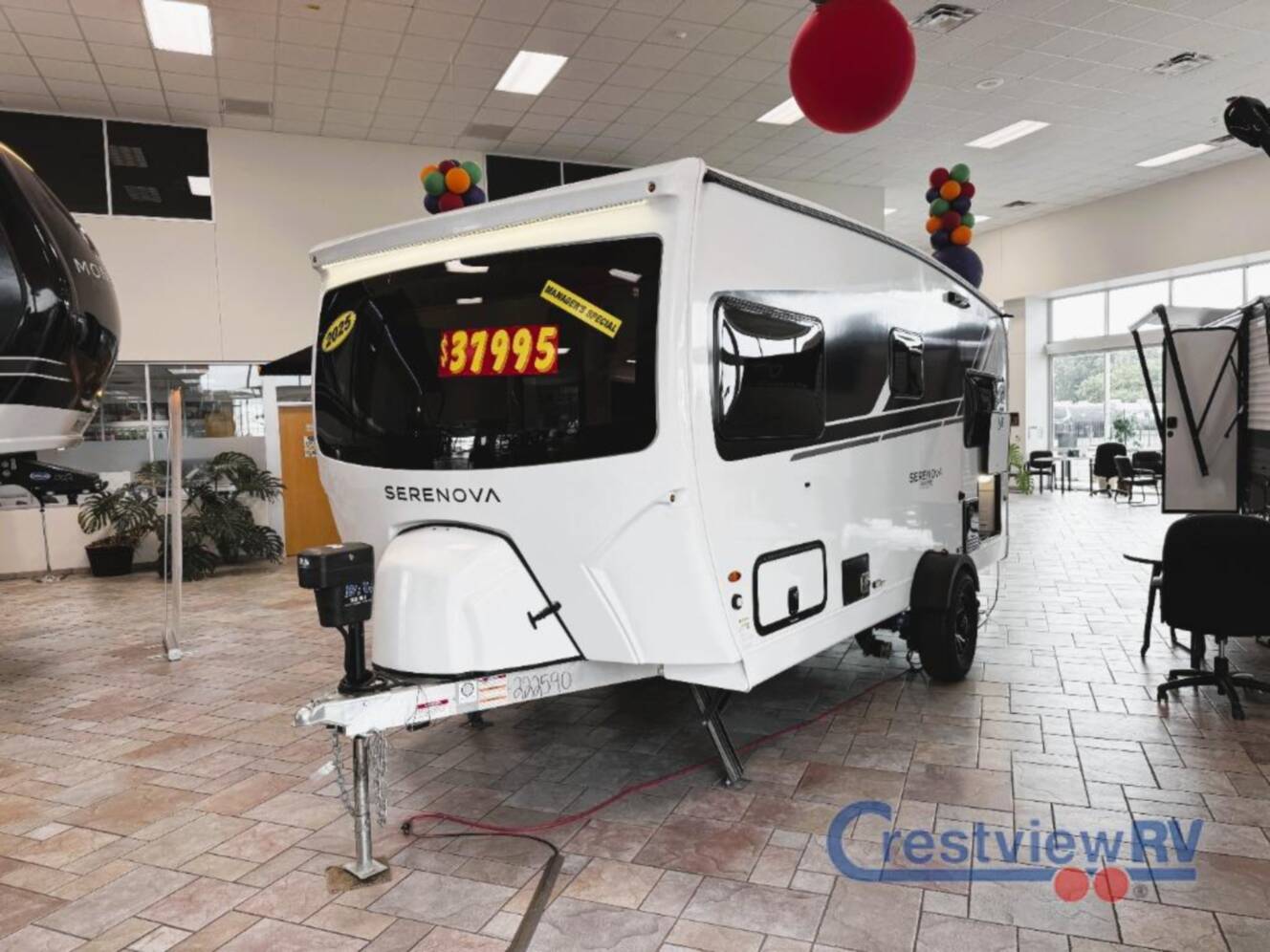 A photo of this 2025 Grand Design Serenova 160LG