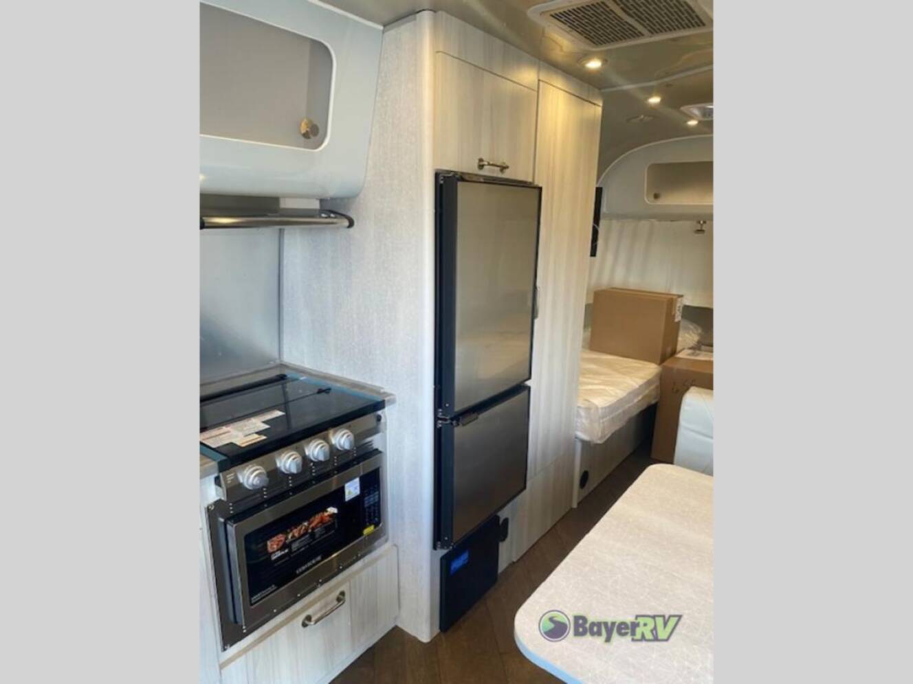 A photo of this 2026 Airstream International 23FB Twin