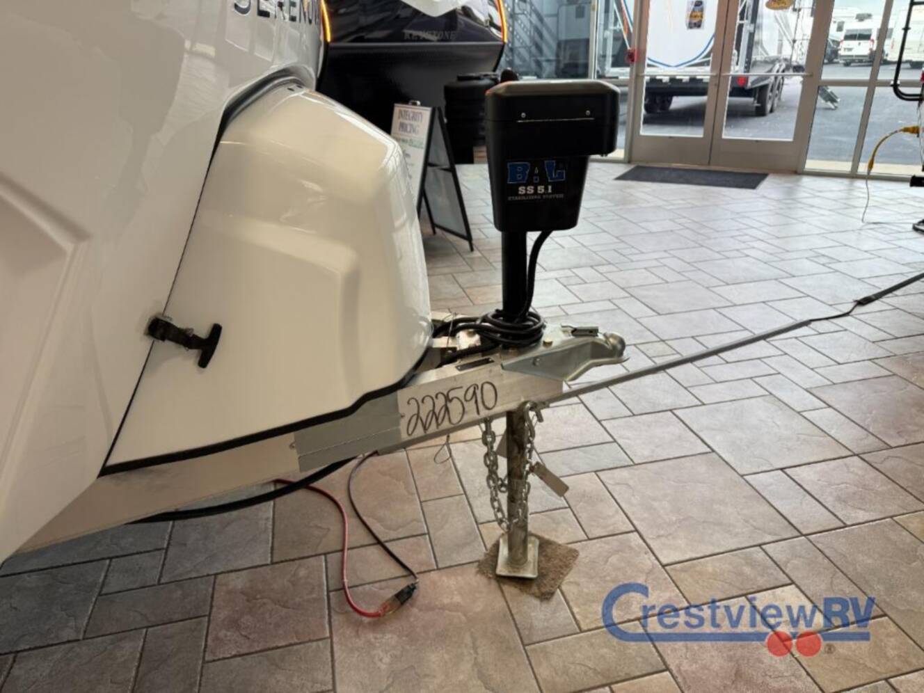 A photo of this 2025 Grand Design Serenova 160LG