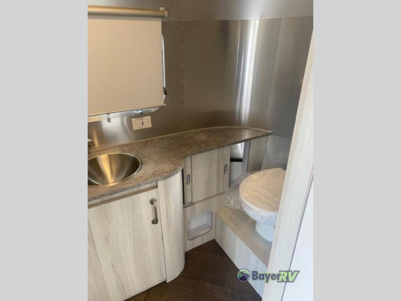 A photo of this 2026 Airstream International 23FB Twin