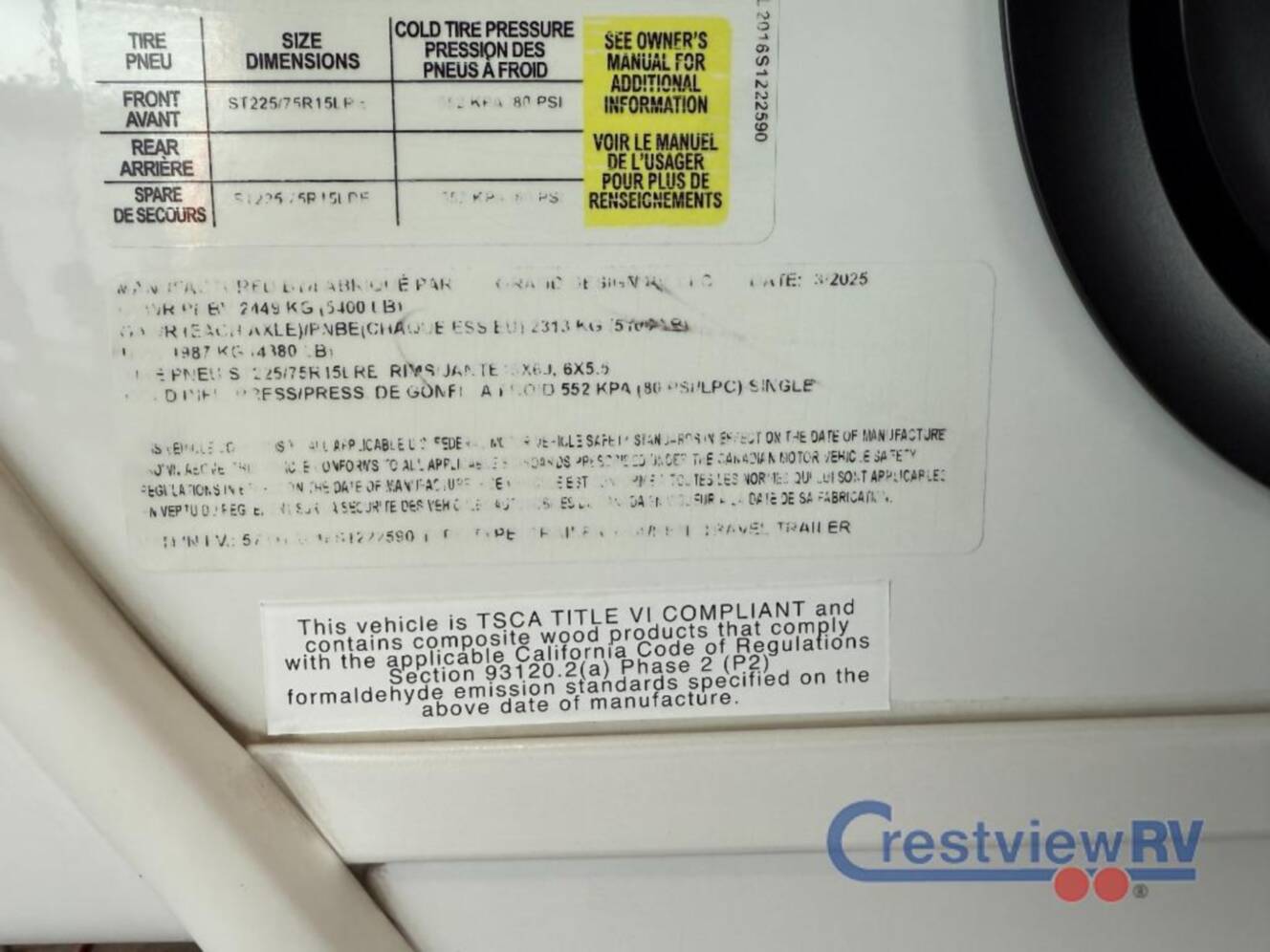 A photo of this 2025 Grand Design Serenova 160LG