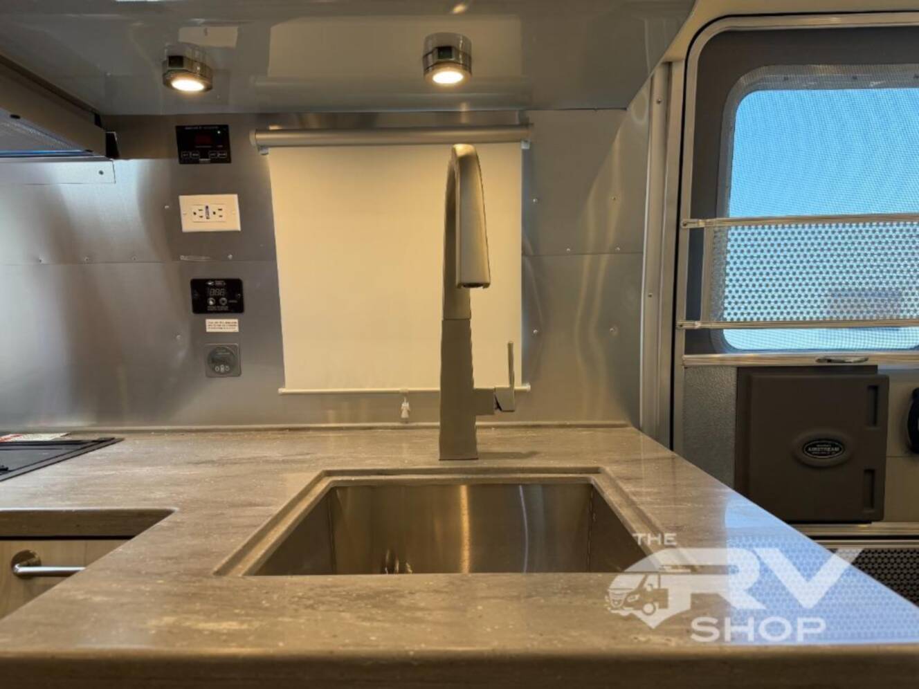 A photo of this 2026 Airstream International 25FB Twin