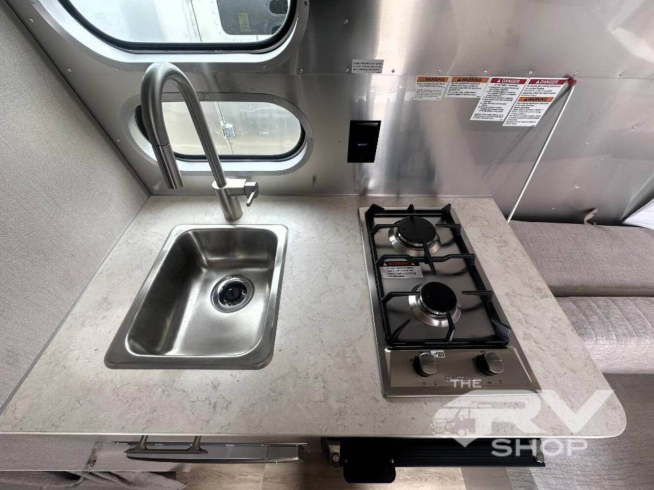 A photo of this 2025 Airstream Caravel 16RB