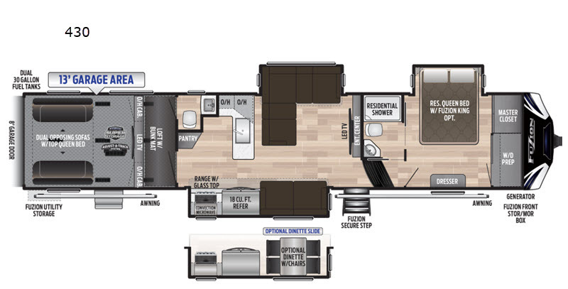 2020 Keystone Rv Fuzion 430 in west tawakoni TX