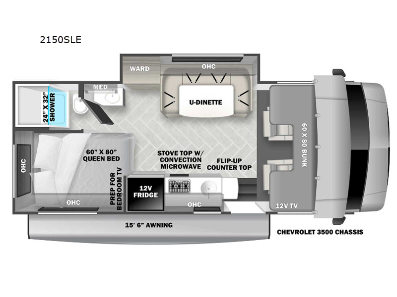 2024 Forest River Rv Sunseeker LE 2150SLE Chevy in ripon CA