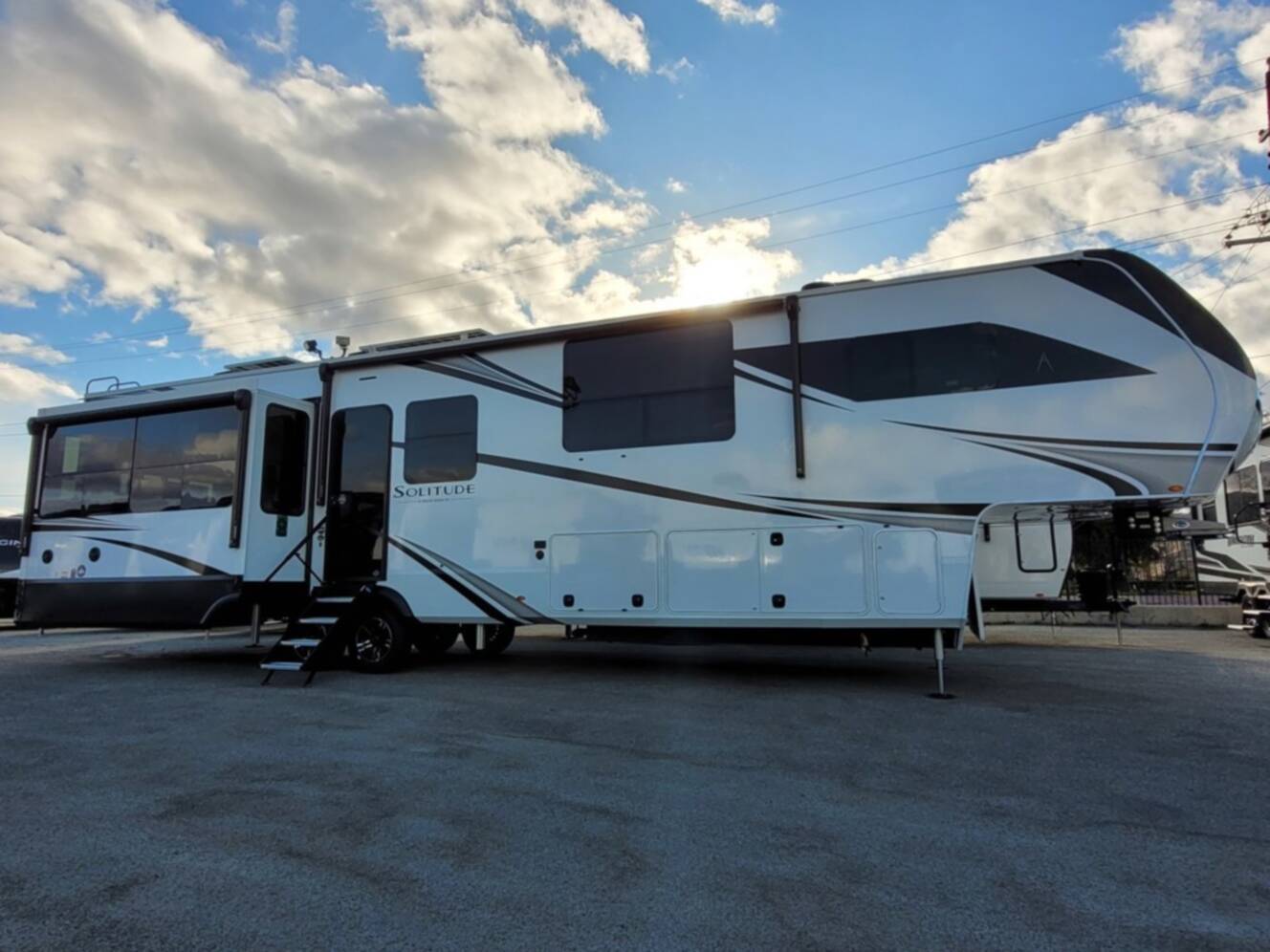 A photo of this 2025 Grand Design Solitude 388MBS